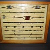 Antique Barbed Wire Shadow Box