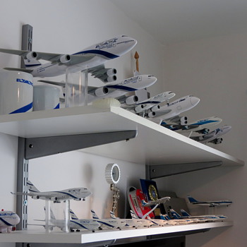 My small scale EL AL collection - Advertising