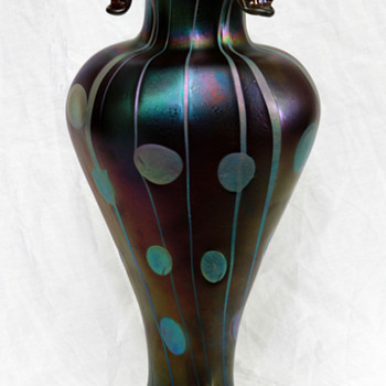 "The Jester" Streifen und Flecken Vase