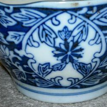 Asian Bllue & White  Bowl