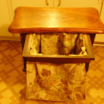 Table W/ Pull out Hamper ? - Furniture