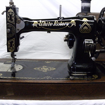 1928 WHITE FAMILY ROTARY... and YES, it works!