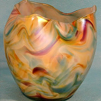 Rindskopf vase - Art Glass