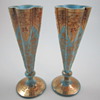 Moser Enameled and Gilded Vases, circa 1885