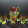 Hobbs Brockunier Rubina Verde Polka Dot grouping