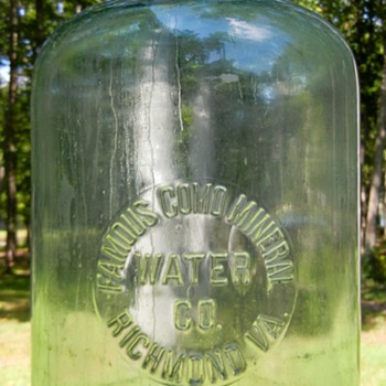 RICHMOND VA  COMO MINERAL WATER