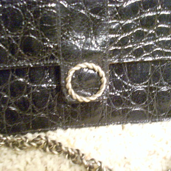 ROGER & GALLET CHAIN PURSE CROCODILE? - Bags