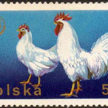 Poland - "Poultry" Postage Stamps - Stamps