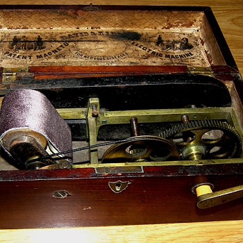 Davis & Kidder 1854 Magneto Electric Machine - Electronics