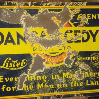 Some restored signs - Advertising