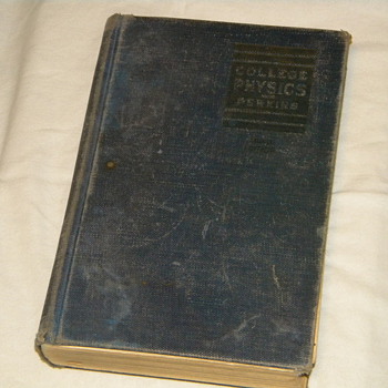1948 College Physics Textbook