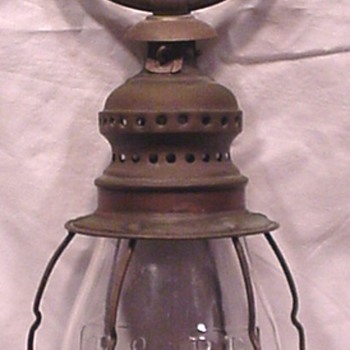 B&O RR fixed globe wristlet lantern