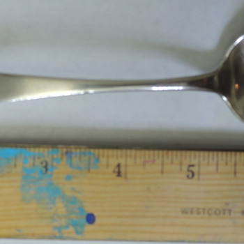 Coin Silver Spoon Unidentified 