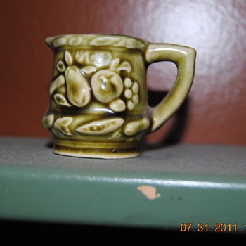 "Itsy Bitsy Teenie Weenie Pitcher"...JAPAN is marked on the bottom... - Art Pottery