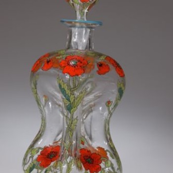 Heckert/Max Rade-Type Poppy Kutrolf - Art Glass