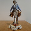 COBURG DRESDEN PORCELAIN MUSICIAN