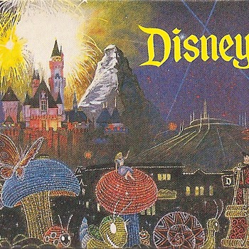 Light Bulb from Disneyland's Main Street Electrical Parade - Advertising