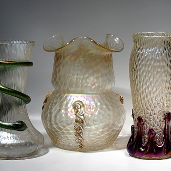 Kralik Different Shapes/Same Décor - Art Glass