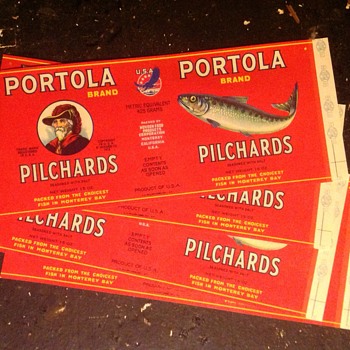 Cannery Row Labels - Advertising