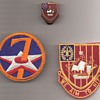 251st Air Defense Artillery and The 7th Air Force Shoulder Patch