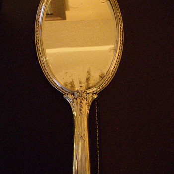 Alpacca Vintage Hand Mirror - Accessories
