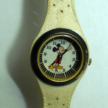 1960's Phinney Walker Mickey Mouse Wristwatch