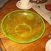 My Tiffin Vaseline Glass