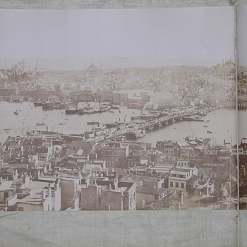 1870's panaromic photo of Istanbul - Photographs