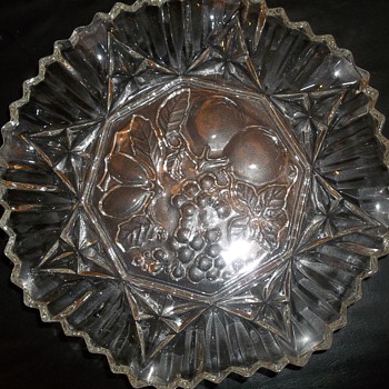 Big Beveled Dish? - Glassware