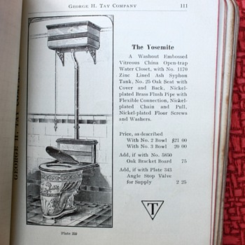 George H. Tay Co. - 1901 - from back in the day when even the plumbing was beautiful... - Paper