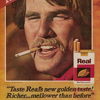 1979 - Real Cigarettes Advertisement