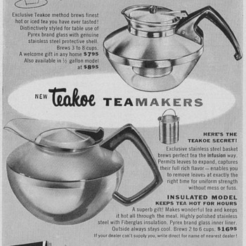 1953 - Teakoe Teamaker Advertisement