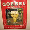 Goebel Beer Sign 1951