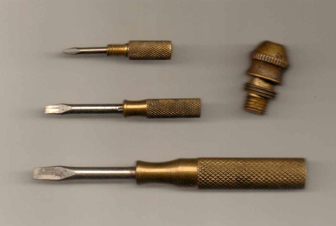Brass "Nesting" Screwdrivers Collectors Weekly