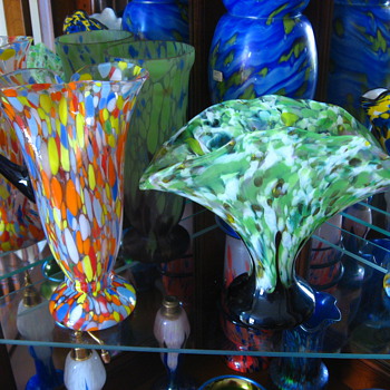 kralik pitcher - Art Glass