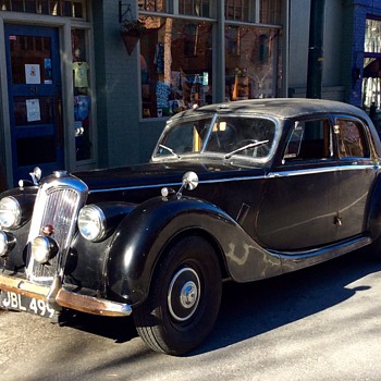 A "Riley" -- British automobile, circa 1953 - Classic Cars