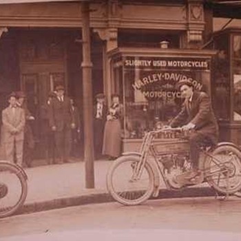 Where is this Harley Davidson Dealer - Postcards