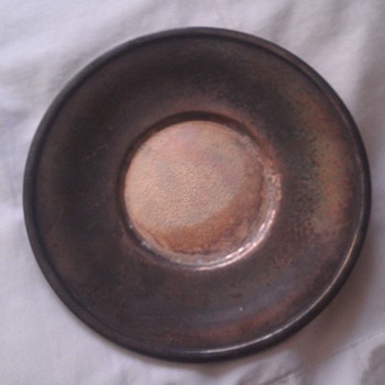 Vintage Italy Tea Plate Sterling???? Help I.D. Please
