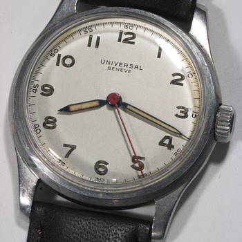 Universal Geneve Men's Wrist Watch, Sweep Second Hand
