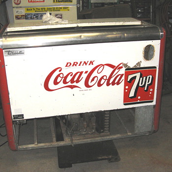 Vintage Coca Cola Chest Cooler 1-21389