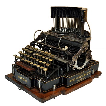 NORTH´S Typewriter Circa 1882