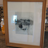 Charles C. Curran  -  WINTER MORNING IN THE BARNYARD  -  Original Photogravure