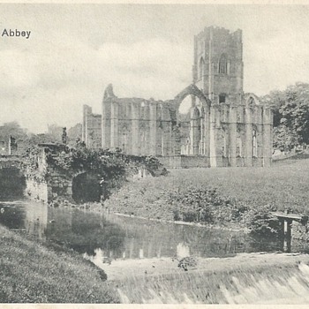 VIEWS OF FOUNTAINS ABBEY & RIVER SKELL - Postcards