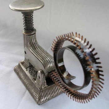 Star (Fastener) Stapler with Curly Tail c1896 - Office