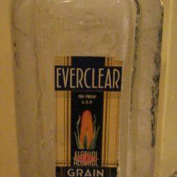 Everclear bottle found in crawl space of house