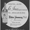 1955 Domecq La Ina Sherry Advertisement