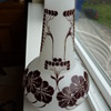 Czech Acid cut back Cameo vase