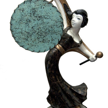 Art Deco Figural Lamp - Art Deco