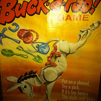 1970's Buck-A-Roo Game - Games