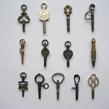 Antique Pocket Watch Keys - Pocket Watches
